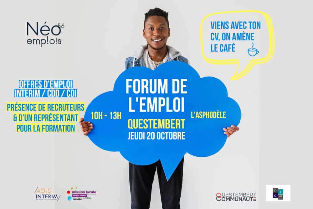 Evènement 2022 : forum de l’emploi à Questembert