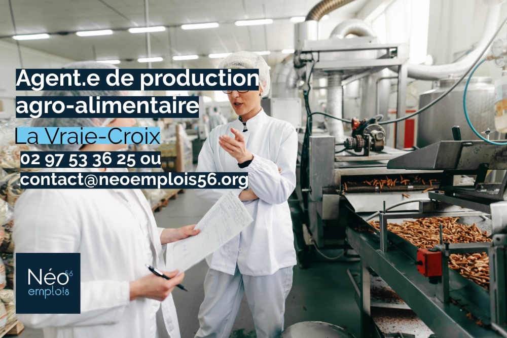 agent de production agro alimentaire