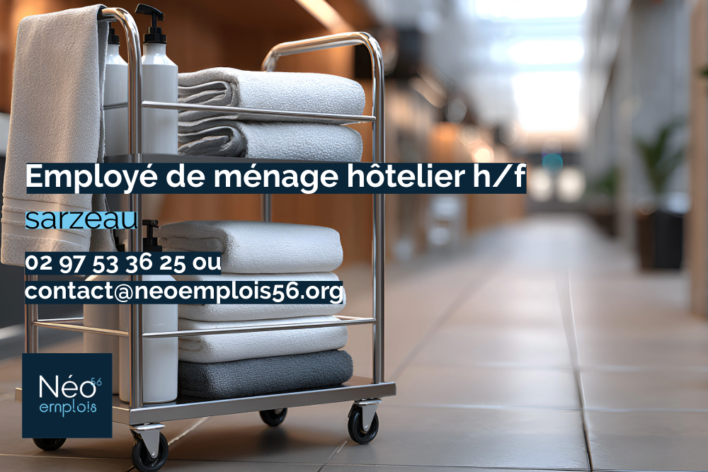 ménage hotelier sarzeau